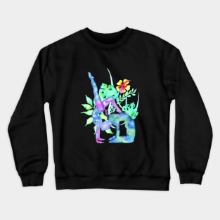 Acro Yoga Flora Girls Crewneck Sweatshirt